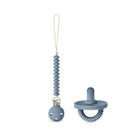 Ensemble attache-tétine Lova + Tétine et anneau de dentition 2en1 Yassou Taille 2