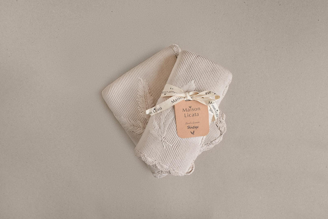 Couverture brodée - Héritage